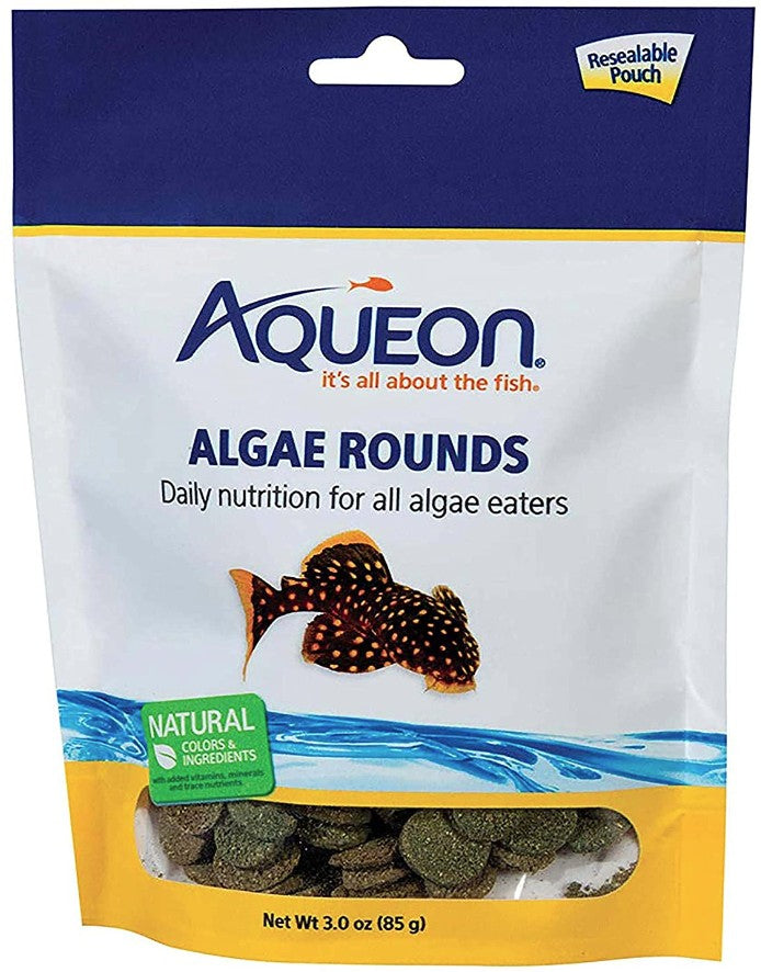 Aqueon Algae Rounds Fish Food