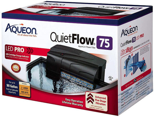 Aqueon QuietFlow LED Pro Aquarium Power Filter