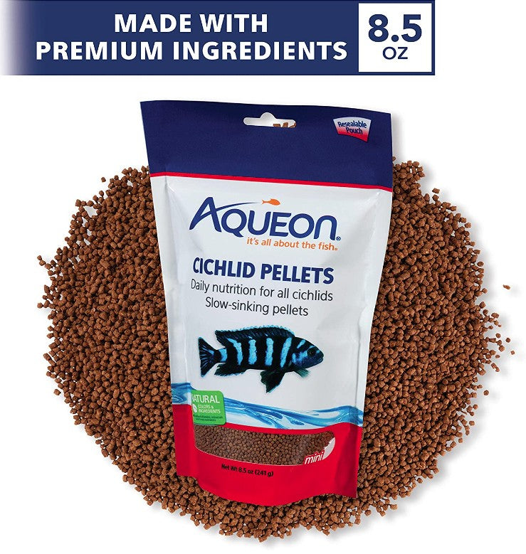 Aqueon Mini Cichlid Food Pellets