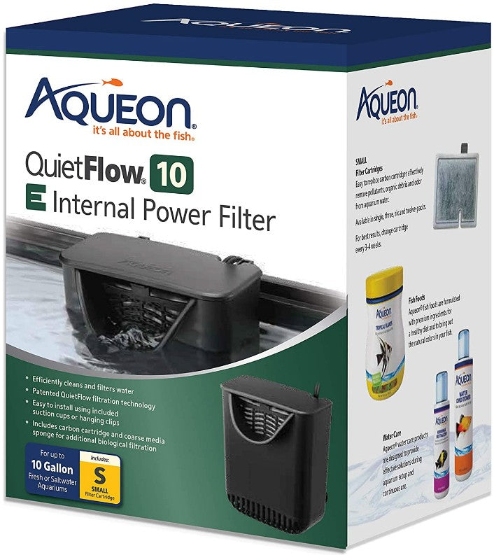 Aqueon Quietflow E Internal Power Filter for Aquariums