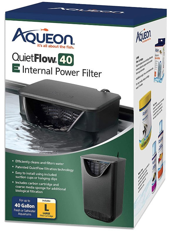 Aqueon Quietflow E Internal Power Filter for Aquariums