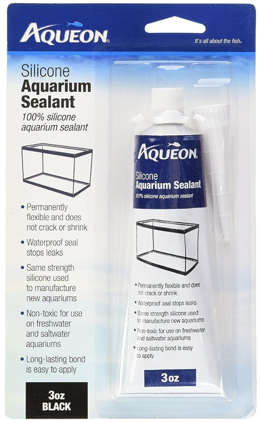 Aqueon Silicone Aquarium Sealant Black