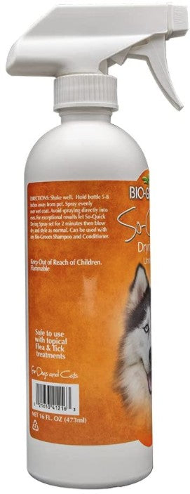 Bio Groom So-Quick Drying Aid Grooming Spray