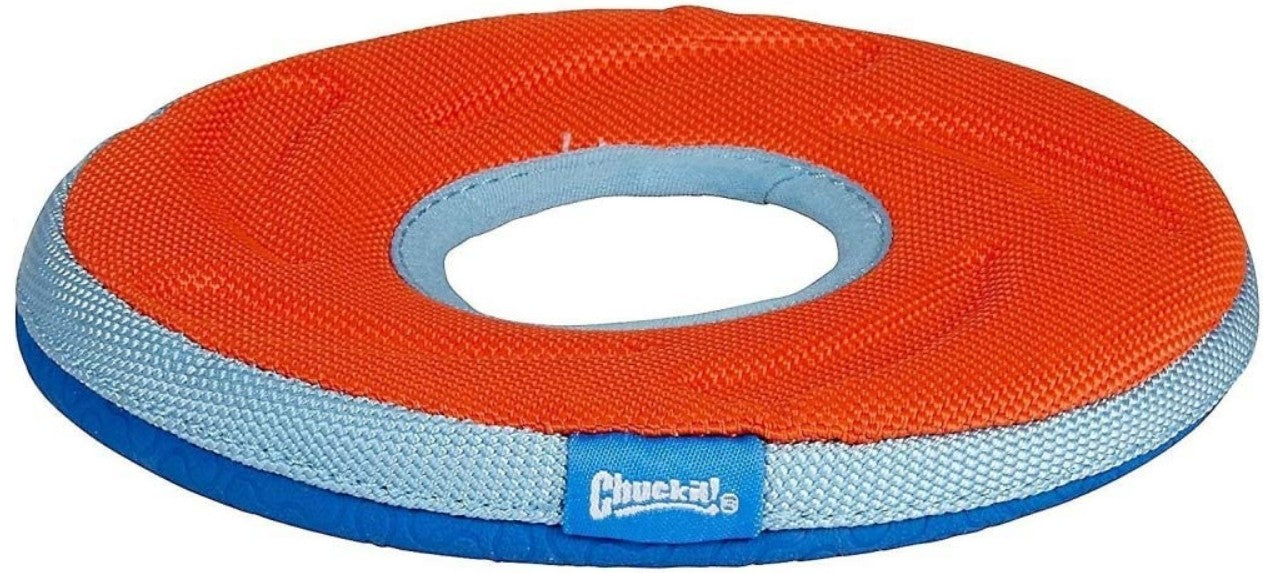 Chuckit Zipflight Amphibious Flying Ring Assorted Colors