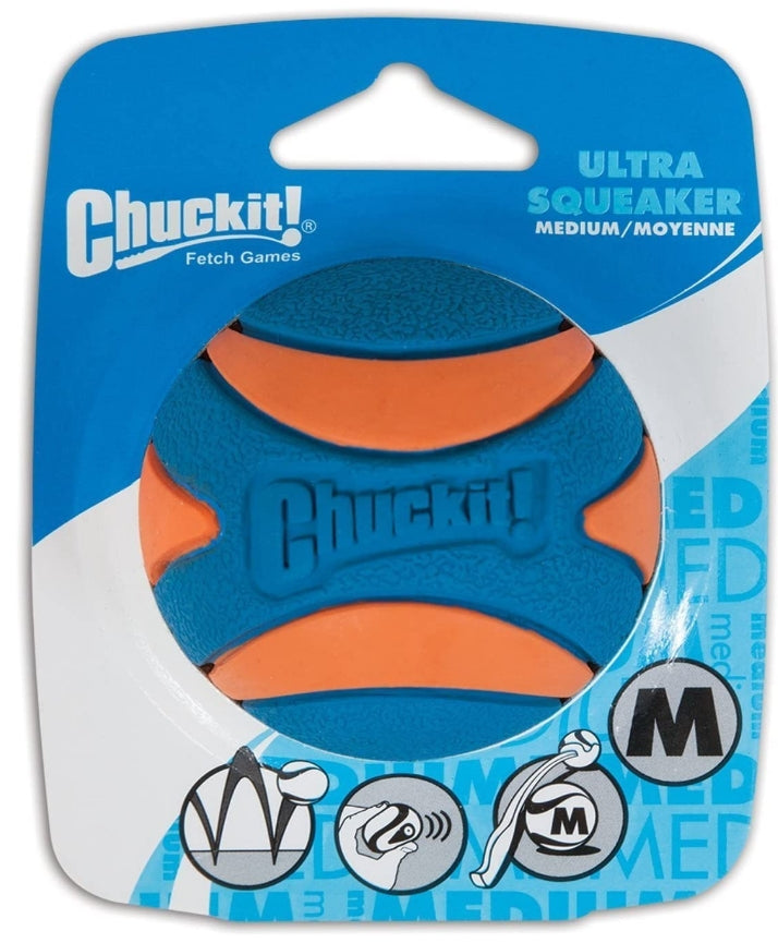 Chuckit Ultra Squeaker Ball Dog Toy