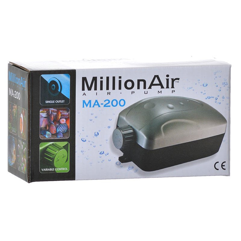 Via Aqua MillionAir Air Pump for Aquariums