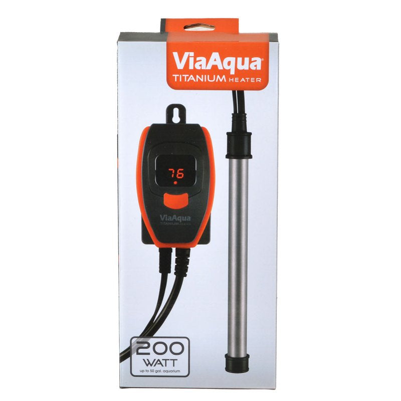 Via Aqua Titanium Heater for Aquariums