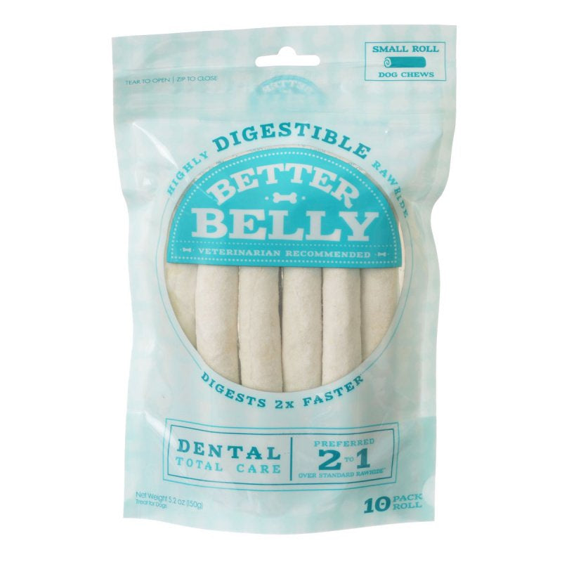 Better Belly Rawhide Dental Rolls Small