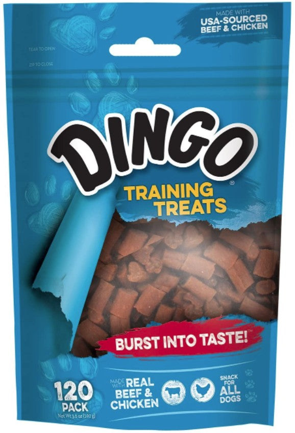 Dingo Training Treats with Real Beef and Chicken for All Dogs