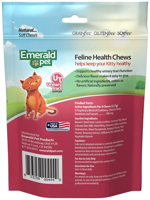 Emerald Pet Feline Health Chews Urinary Tract Support