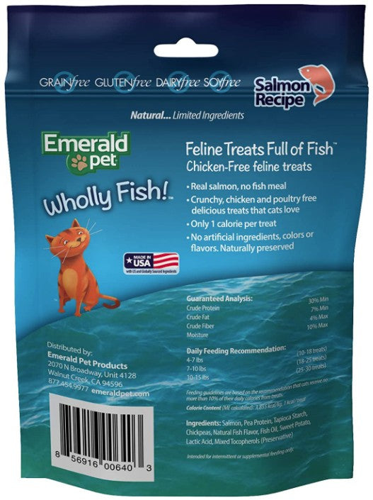 Emerald Pet Wholly Fish! Cat Treats Salmon Recipe