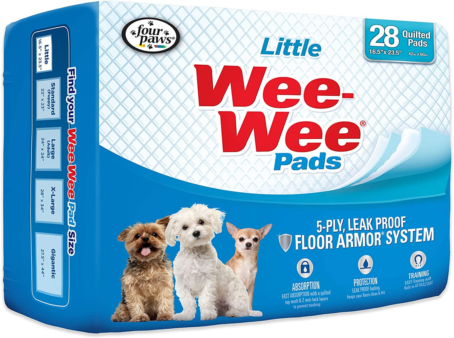 Four Paws Little Wee Wee Pads