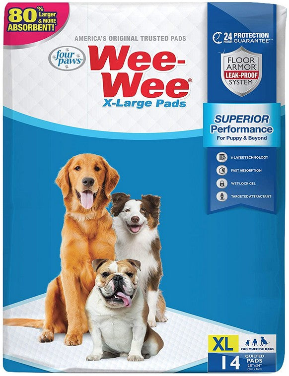 Four Paws X-Large Wee Wee Pads for Dogs