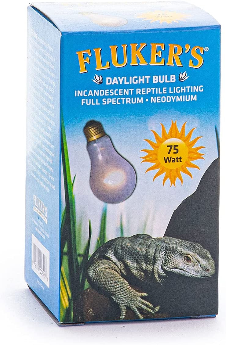 Flukers Neodymium Incandescent Full Spectrum Daylight Bulbs for Reptiles