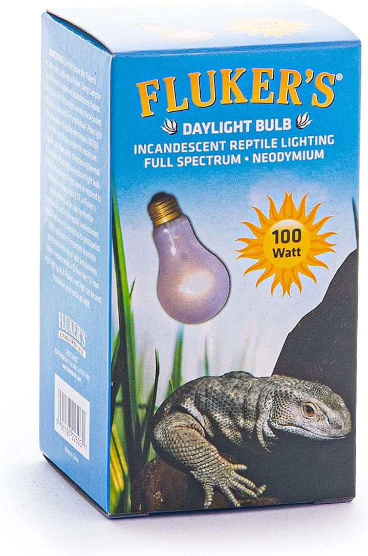 Flukers Neodymium Incandescent Full Spectrum Daylight Bulbs for Reptiles