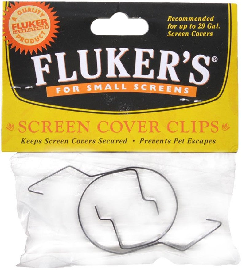 Flukers Screen Cover Clips Prevents Pet Escapes