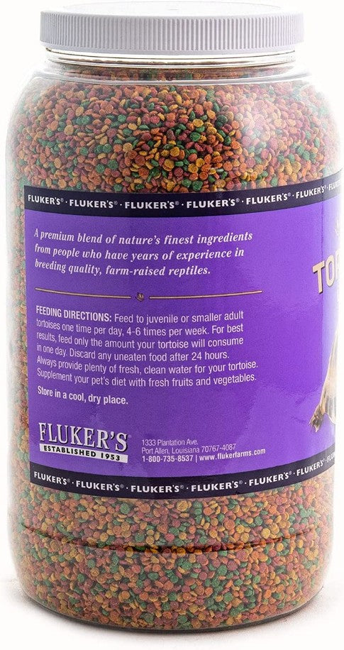 Flukers Land Turtle Formula Tortoise Diet Small Pellet