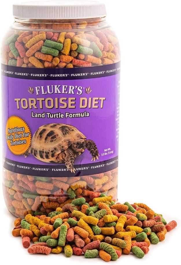 Flukers Land Turtle Formula Tortoise Diet Large Pellet