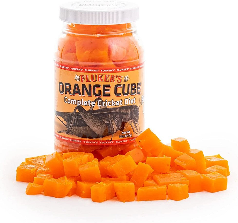 Flukers Orange Cube Complete Cricket Diet