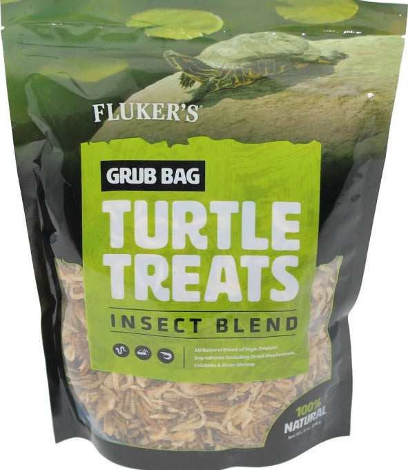 Flukers Grub Bag Turtle Treat Insect Blend