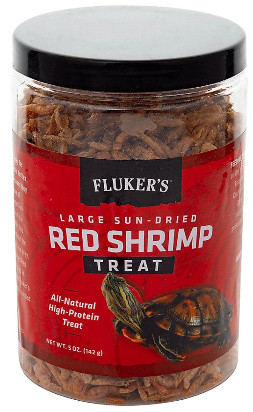 Flukers Sun-Dried Large Red Shrimp Treat