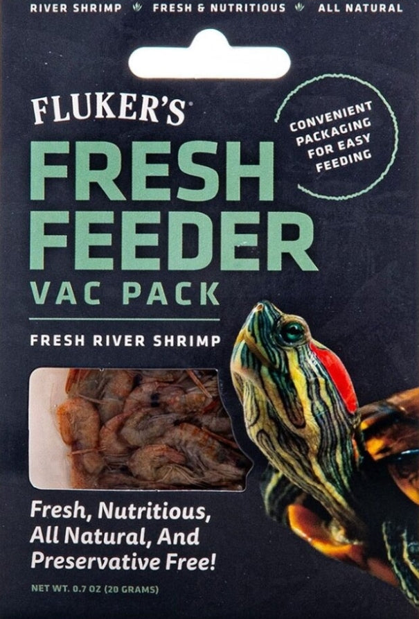 Flukers Fresh Feeder Vac Pack Aquatic Shrimp for Reptiles