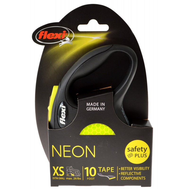 Flexi New Neon Retractable Tape Leash