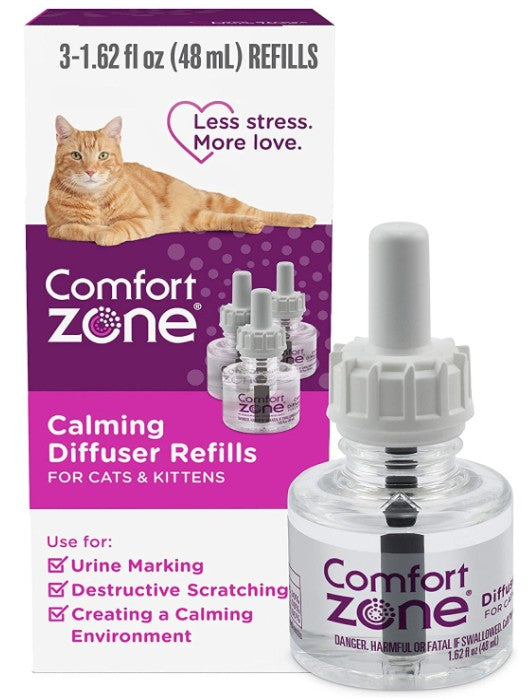 Comfort Zone Calming Diffuser Refills For Cats and Kittens