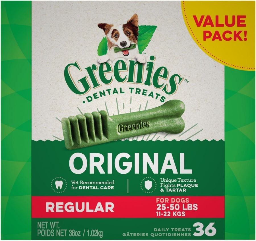 Greenies Regular Dental Dog Treats