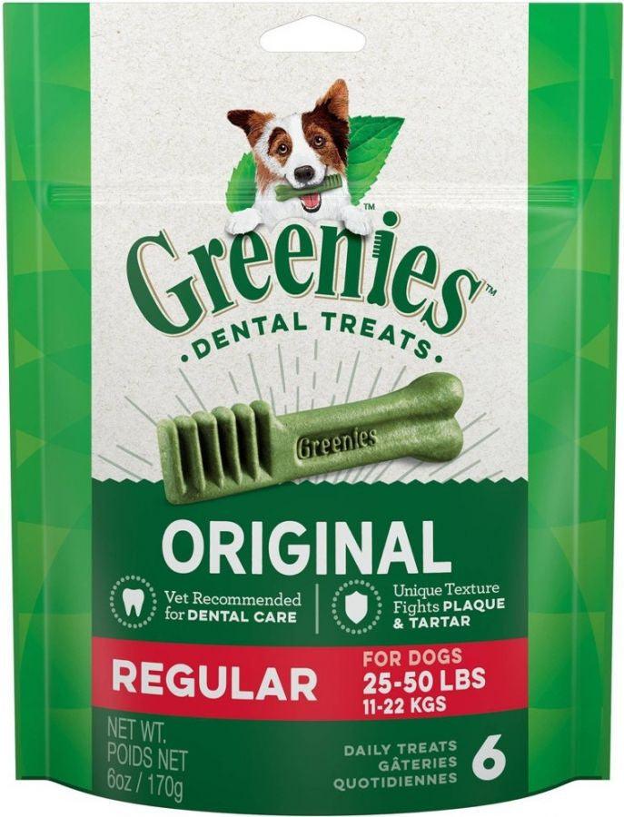 Greenies Regular Dental Dog Treats