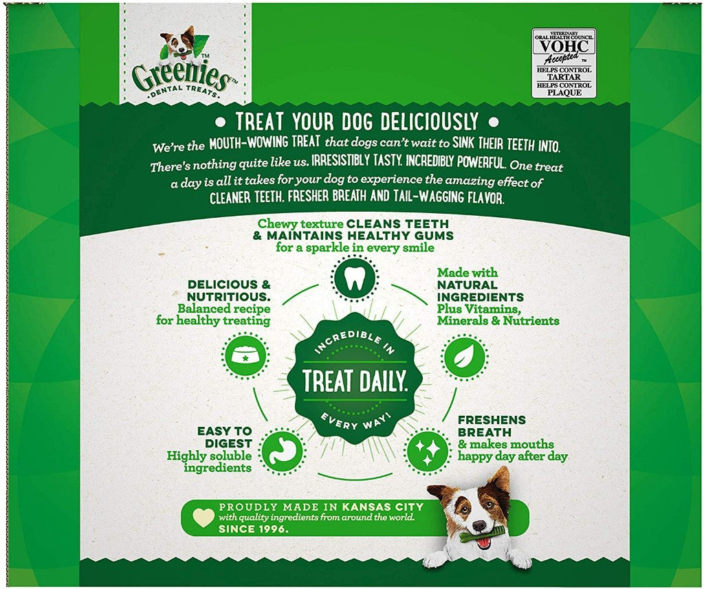 Greenies Regular Dental Dog Treats