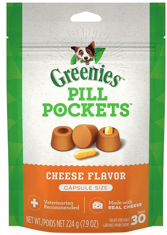 Greenies Pill Pockets Cheese Flavor Capsules