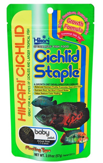 Hikari Cichlid Staple Floating Baby Pellet Food