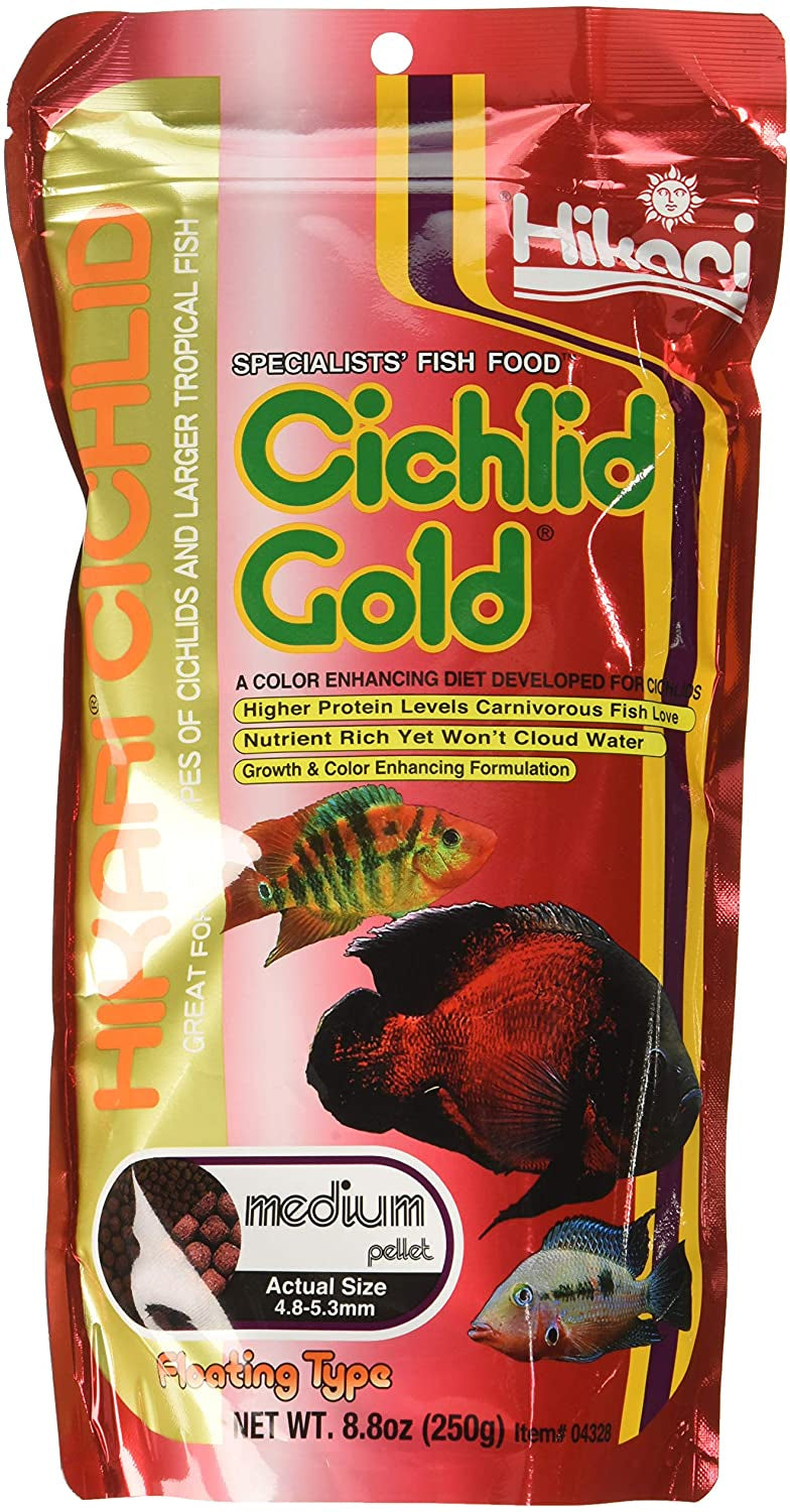 Hikari Cichlid Gold Floating Medium Pellet Food