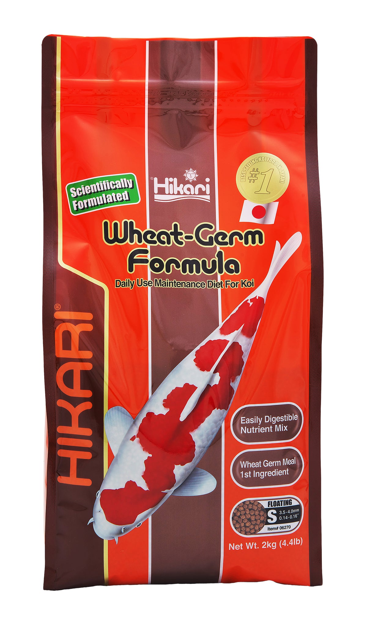 Hikari Wheat Germ Floating Mini Pellet Food