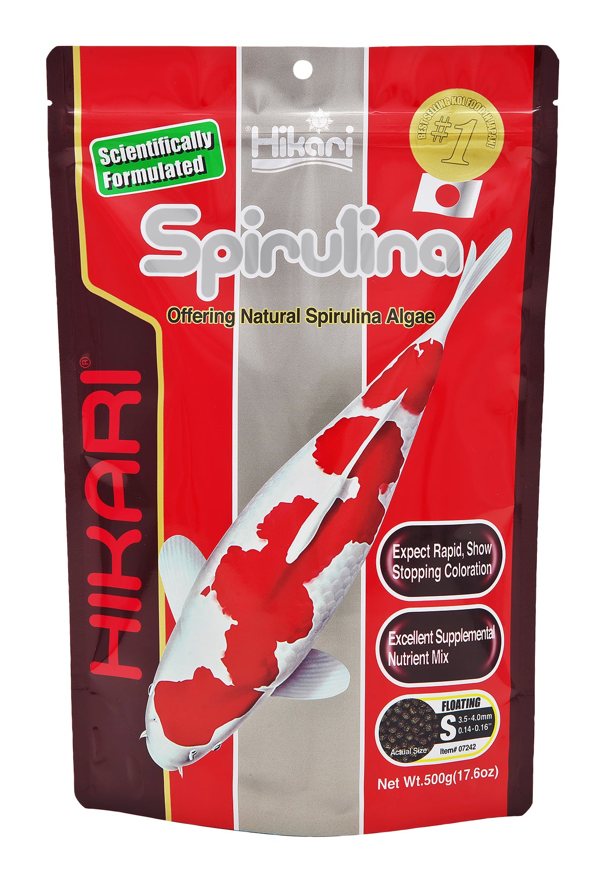 Hikari Spirulina Floating Mini Pellet Koi Food