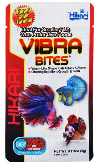 Hikari Vibra Bites Baby Tropical Fish Food