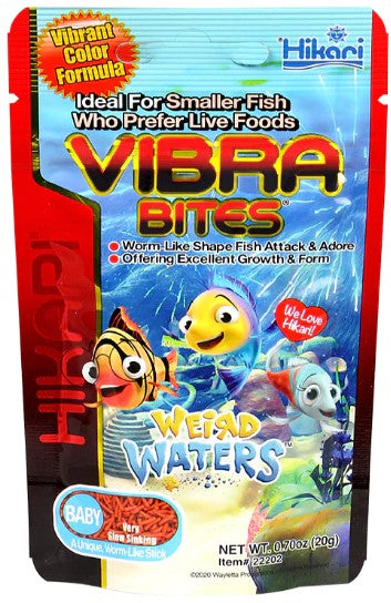 Hikari Vibra Bites Baby Tropical Fish Food