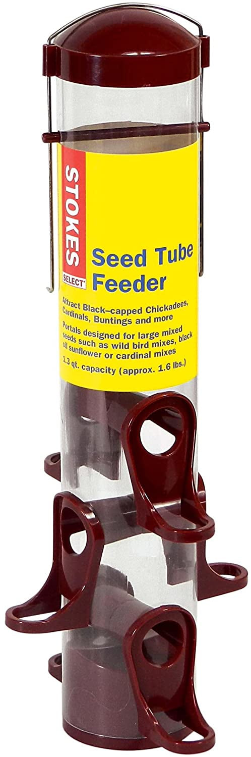 More Birds Seed Tube Songbird Feeder