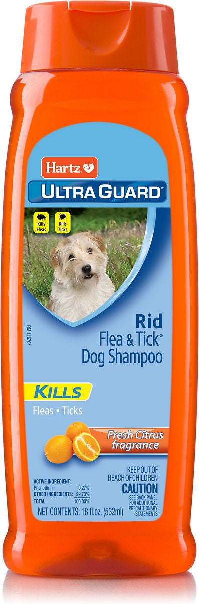 Hartz UltraGuard Rid Flea and Tick Shampoo Citrus Scent