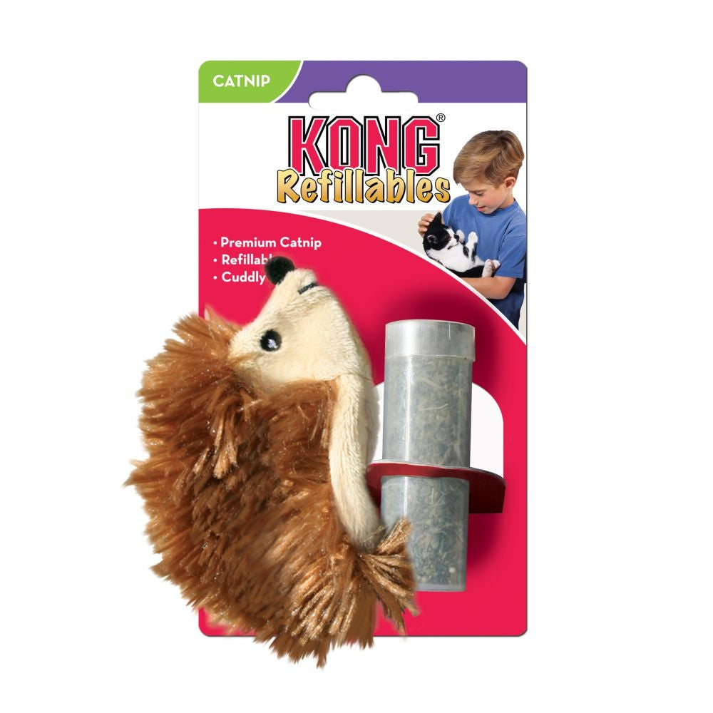 KONG Refillable Catnip Toy Hedgehog