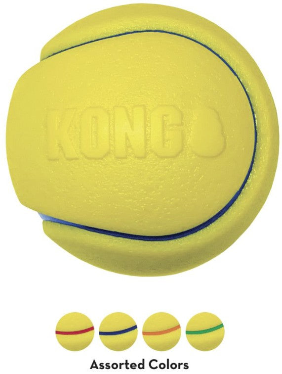 KONG Squeezz Tennis Ball Assorted Colors