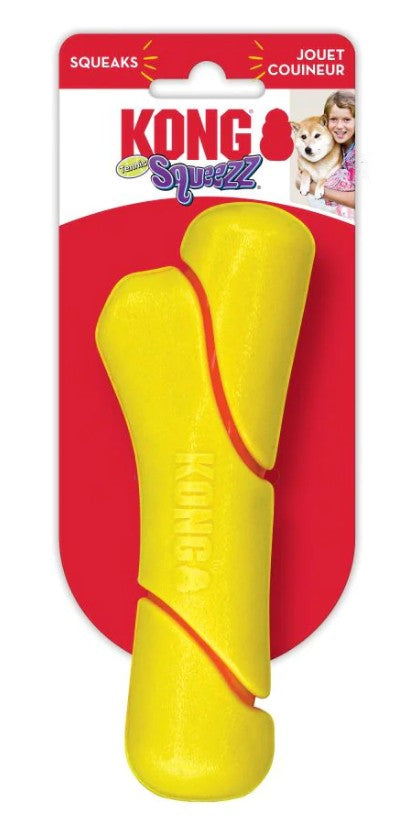 KONG Squeezz Tennis Stick Dog Toy Medium