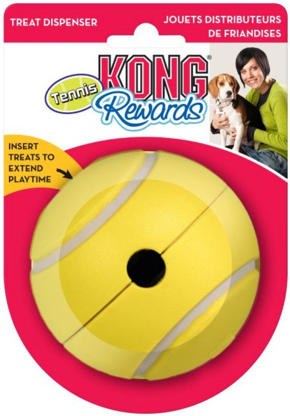 KONG Tennis Rewards Treat Dispenser Large Dog Toy