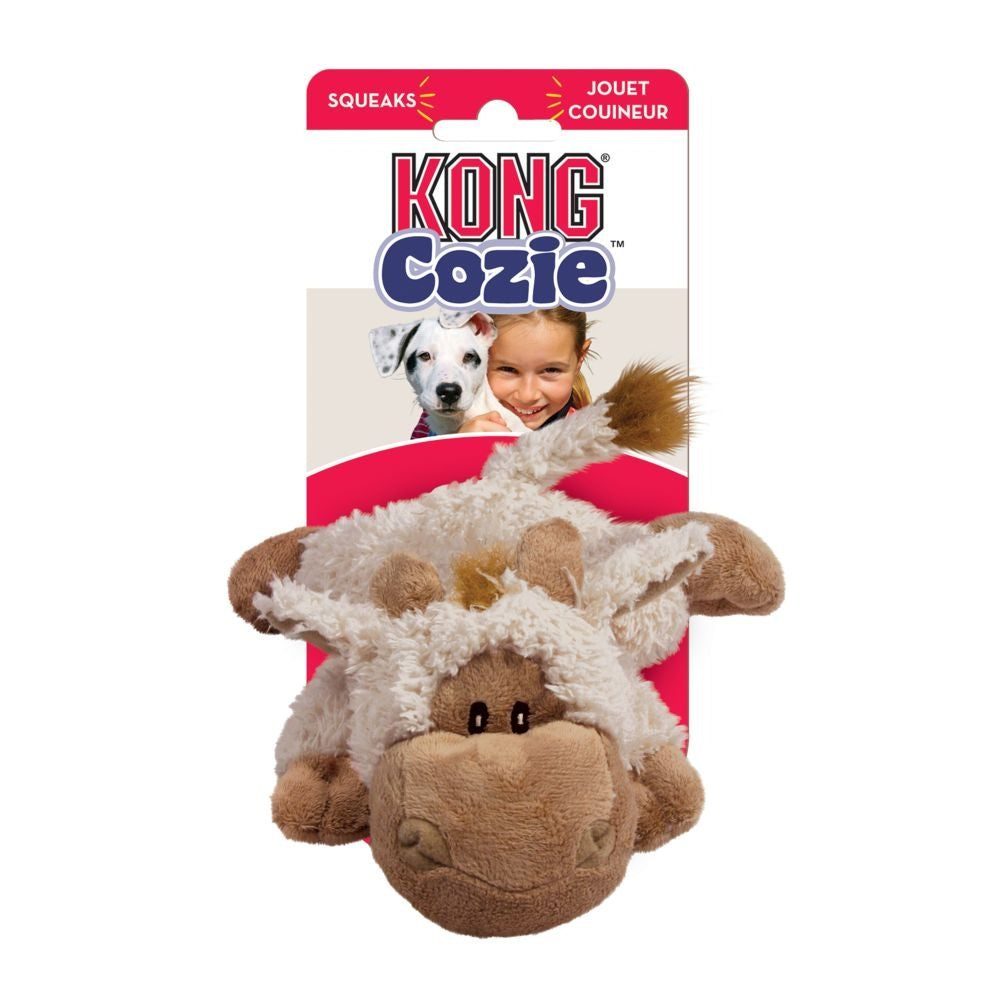 KONG Cozie Tupper the Lamb Squeaker Dog Toy Medium