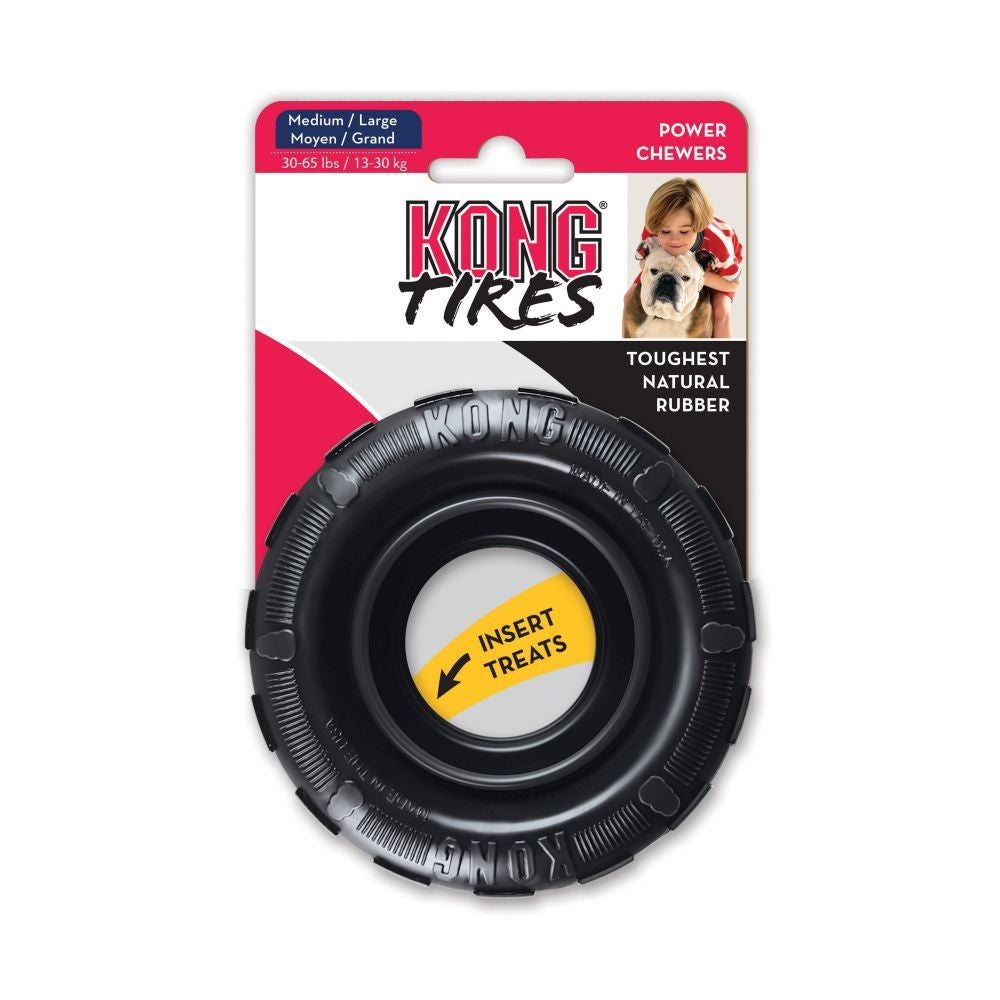 KONG Extreme Tires Toughest Natural Rubber Dog Chew Toy