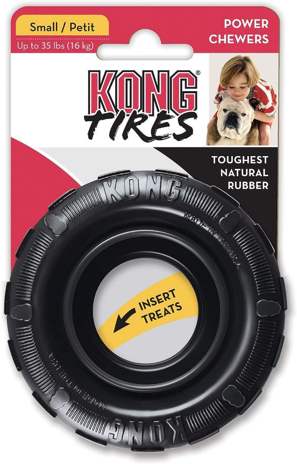 KONG Extreme Tires Toughest Natural Rubber Dog Chew Toy