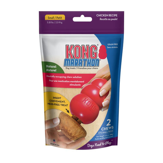 KONG Marathon Chicken Flavored Dog Chew Small