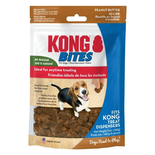 KONG Bites Peanut Butter Flavor Treats for Dogs