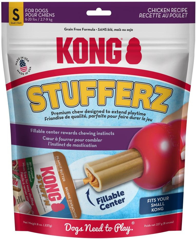 KONG Stufferz Chicken Recipe Dog Treats Small